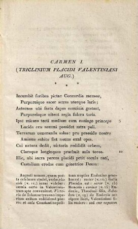 Carminum Panegyricique Reliquiae