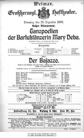 Der Bajazzo