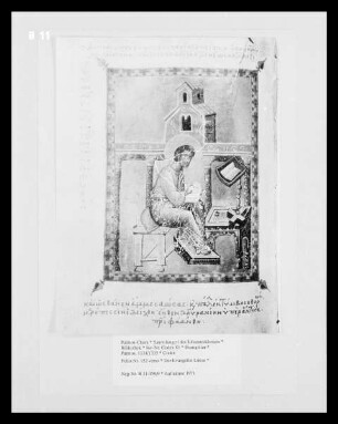 Evangeliar — Der Evangelist Lukas, Folio 152 verso