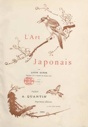 T. 1: L'art japonais