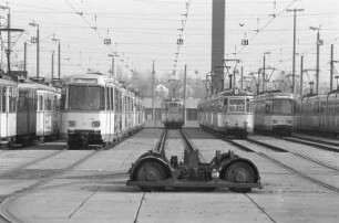 Planungen zum Bau einer neuen Abstellhalle im Betriebshof West der Verkehrsbetriebe Karlsruhe