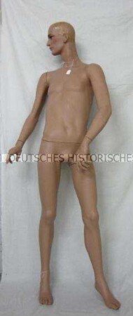 Schaufensterfigurine eines Mannes, vierteilig