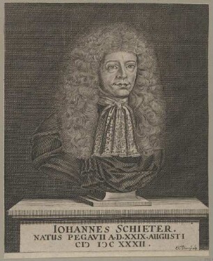 Bildnis des Iohannes Schilter