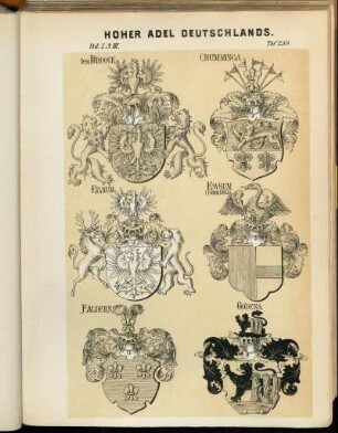 Taf. 259. ten Broock. - Crumminga. - Eilsum - Ewsum. (Tamminga) - Faldern. - Gödens.