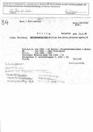 Gültig, Heinrich