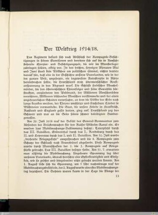 Der Weltkrieg 1914/18 - Mobilmachung