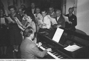 Dresden, VEB Landesdruckerei Sachsen, Betriebsfunk, Sommerfest, Sepember 1950