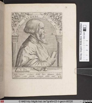 [Simon Grynaeus].