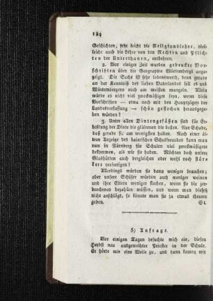 Anfrage : [Mannigfaltiges]
