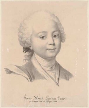 Bildnis Brühl, John Maurice, Diplomat, Übersetzer, Schriftsteller, Astronom, General (1736-1809)