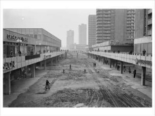 Wohnkomplex IV, Versorgungseinrichtungen, Halle-Neustadt, DDR, 1983
