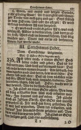 Vom Catechismo insgemein. - Von der heiligen Taufe.