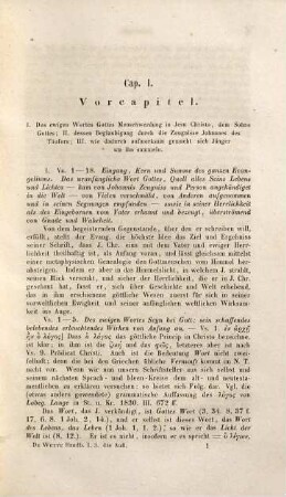 Kurzgefasstes exegetisches Handbuch zum Neuen Testament, 1,3. Kurze Erklärung des Evangeliums und der Briefe Johannis