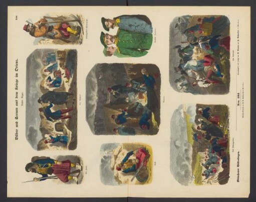 Bilder und Scenen aus dem Kriege im Orient, dritter Bogen