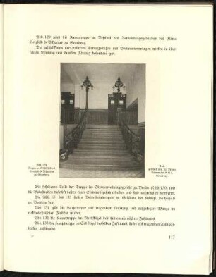 Abb. 129. Treppe im Geschäftshaus Herzfeld & Viktorius zu Graudenz. Ausgeführt von der Firma Kampmann & Cie., Graudenz.