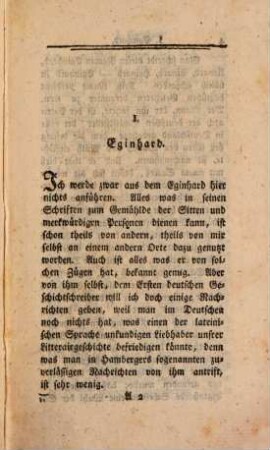 Charaktere und Sittengemälde aus der deutschen Geschichte des Mittelalters. 1. 1786