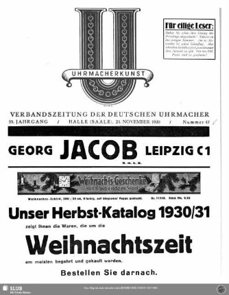 Anzeigen Nr. 47
