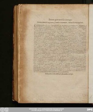 Errata graviora sic corrige.