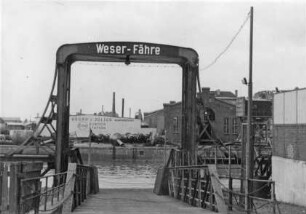 Fähre Bremerhaven - Blexen über die Weser