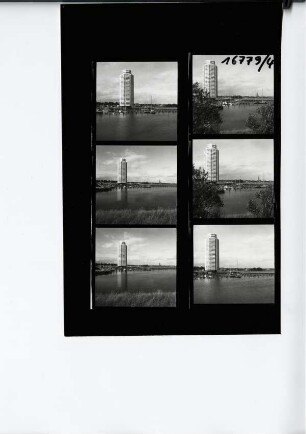 Wohnturm Wiking - Yachthafen, Schleswig, 1979