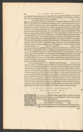 C. Plinii Secundi Naturalis Historiae Liber XIII
