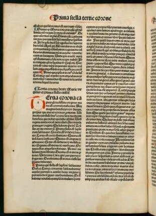XVIIIv-XXIVr, Tercia corona beate Marie virginis. et prima stella eiusdem...