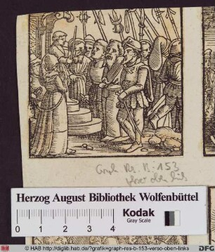 Christus vor Pontius Pilatus.