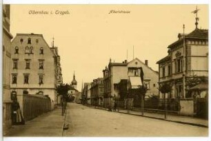 Olbernhau. Albertstraße