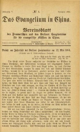 No. 4, November 1884