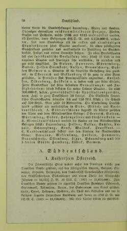 A. Süddeutschland