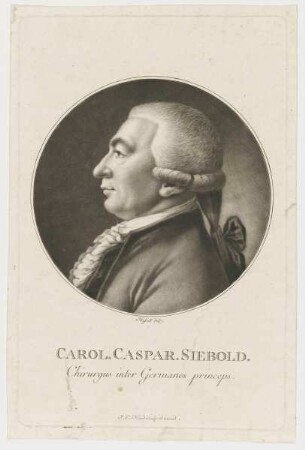 Bildnis des Carol. Caspar Siebold