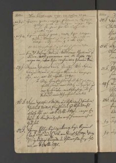 Bürgerbuch der Stadt Zeitz - 1701-1801