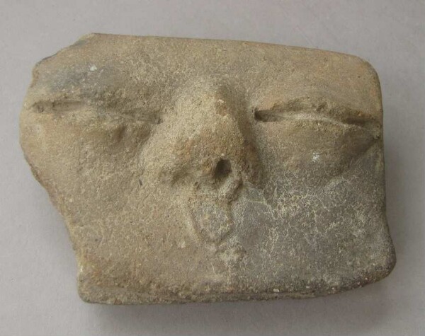 Head of a clay figure