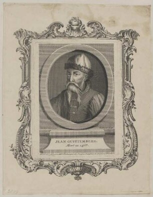 Bildnis des Jean Guittemberg