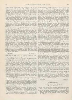 451-452 [Rezension] Briefe aus der Hölle von *.*