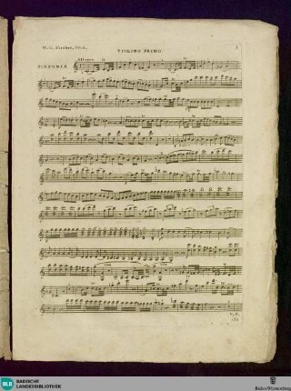 Sinfonie à grand Orchestre : Oeuv. 5