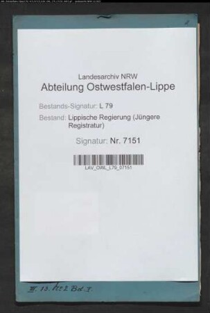 Wasserleitung der Dorfschaft Hörstmar