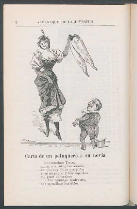 Carta de un peluquero á su novia
