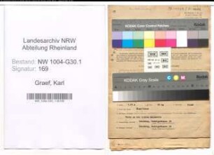 Entnazifizierung Karl Graef , geb. 04.09.1889 (Prokurist)