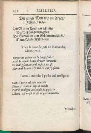 [LXXIV. Mundus Est Immundus.]
