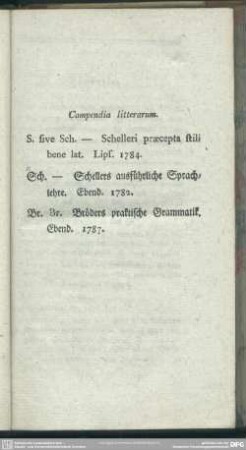 Compendia litterarum