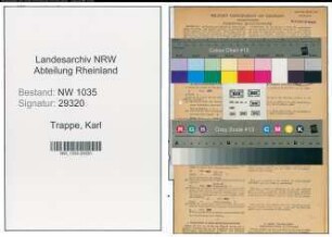 Entnazifizierung Karl Trappe , geb. 09.10.1901 (Platzmeister)