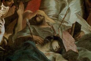 Seitenaltar: Die heilige Ursula mit ihren Gefährtinnen