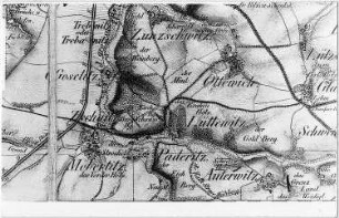 Zschaitz-Ottewig-Lüttewitz. Oberreit, Sect. Oschatz, 1839/40