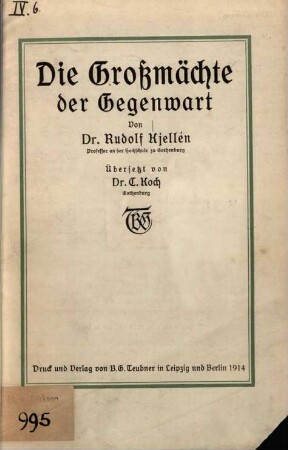 Die Großmächte der Gegenwart