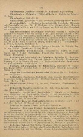 Schwesternhaus "Sanitas" ; Schwesternheim "Bethanien" ; Schwesternheim