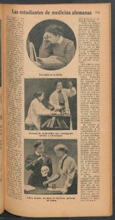 Las estudiantes de medicina alemanas