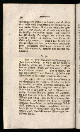 86-87, 3.) Anstalten zur Erweckung und Beförderung der Industrie
