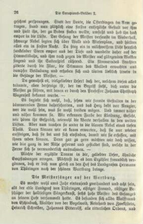 Die Meistersänger auf der Wartburg