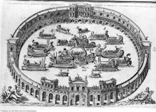 Speculum Romanae Magnificentiae, Naumachie